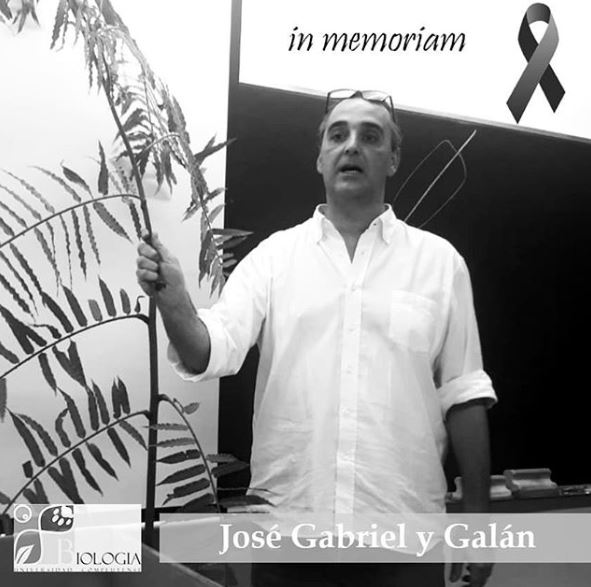 in memoriam José María Gabriel y Galán