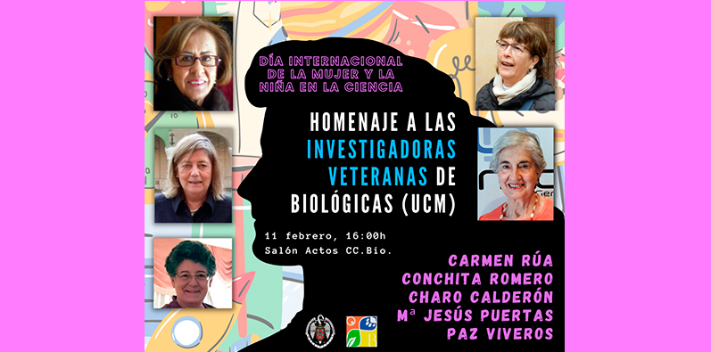 Conferencia «Homenaje a las investigadoras veteranas de la facultad». 11 de febrero