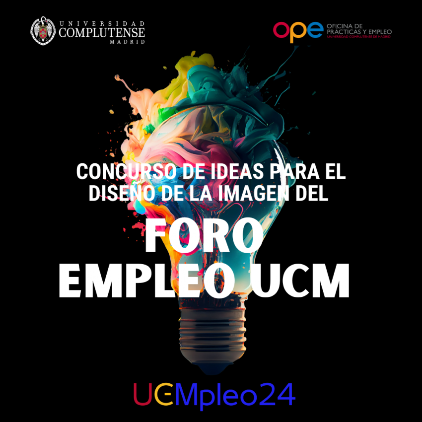 Concurso de ideas para el diseño de la imagen del Foro de Empleo UCMpleo24