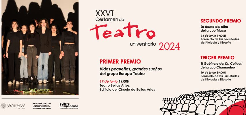 El grupo Chamaeleo gana el Tercer Premio del XXVI Certamen de Teatro Universitario