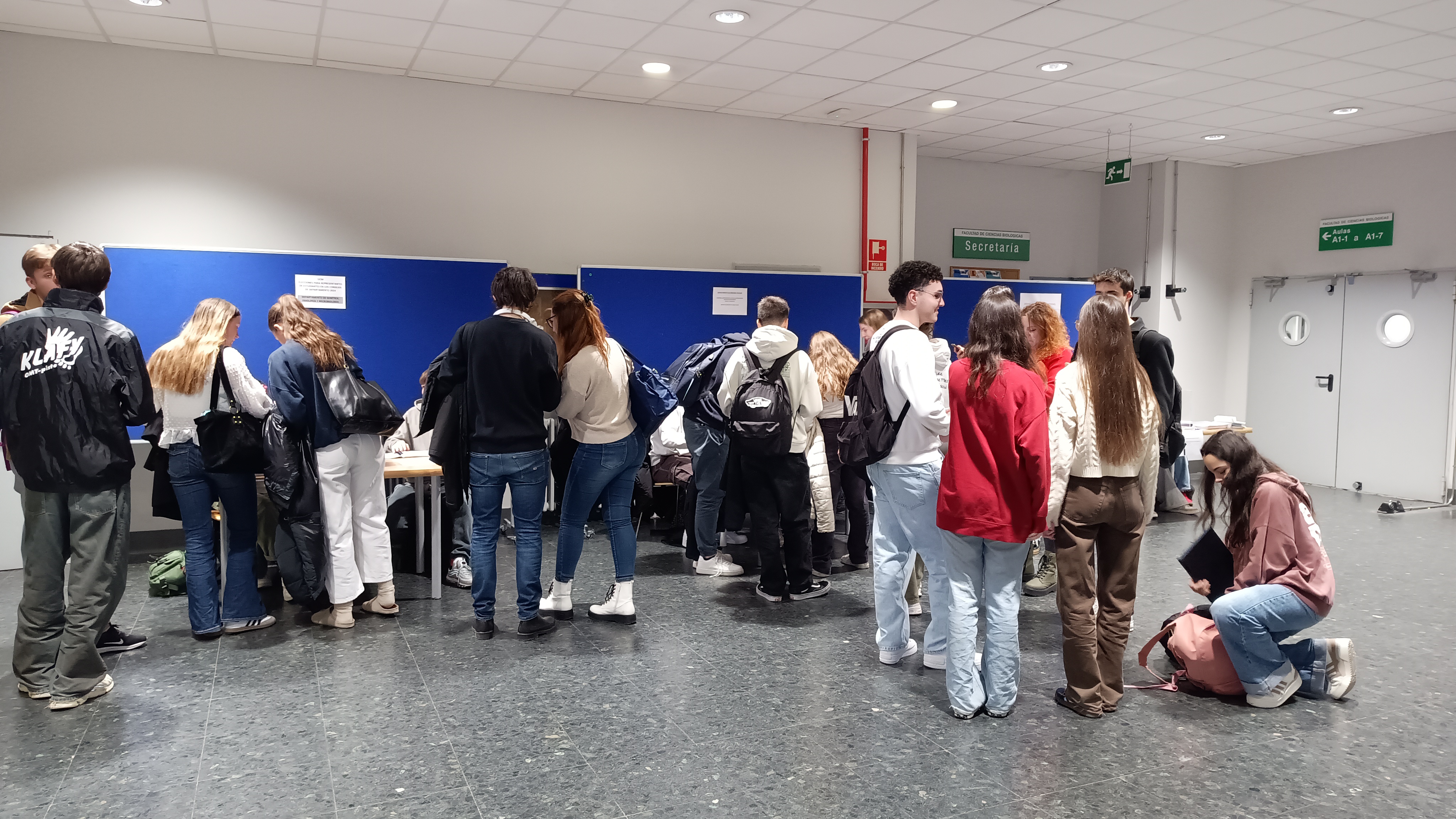 Elecciones a representantes de estudiantes en consejo de departamento.