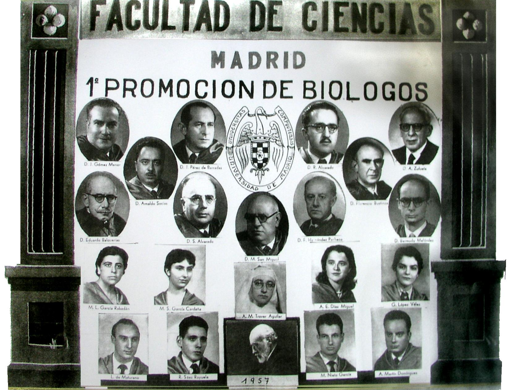 I Promoción de Licenciatura (1957)