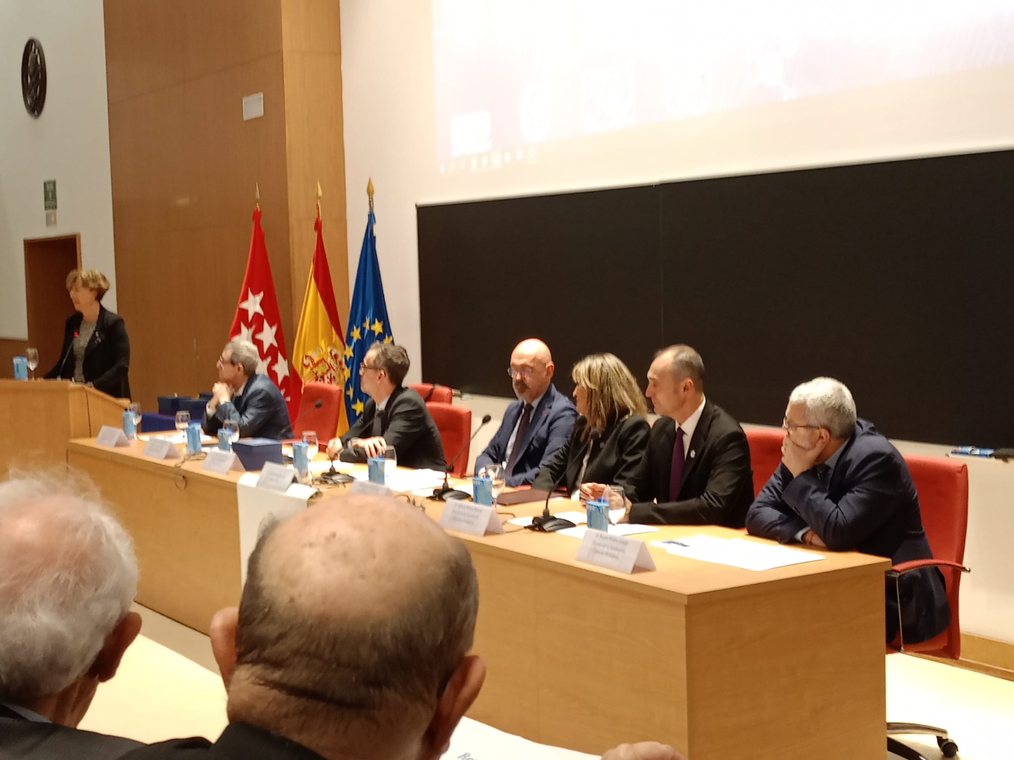 Intervención de María Teresa Villalba, Decana de Ciencias Químicas.