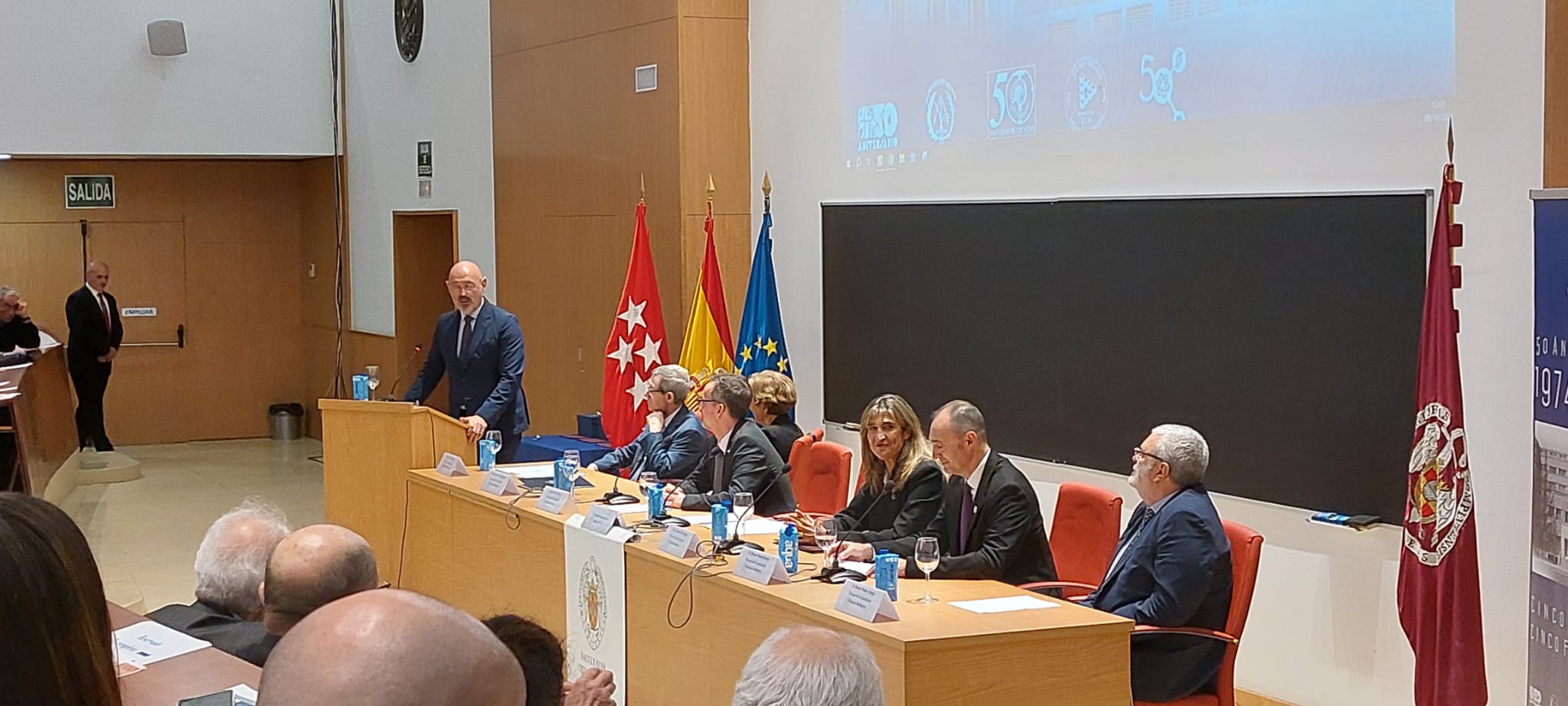 Intervención del Sr. Rector, Joaquín Goyache.